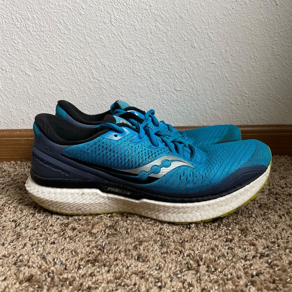 Saucony Triumph 18 Cobalt Blue Men's Size 9.5 - Picture 3 of 7